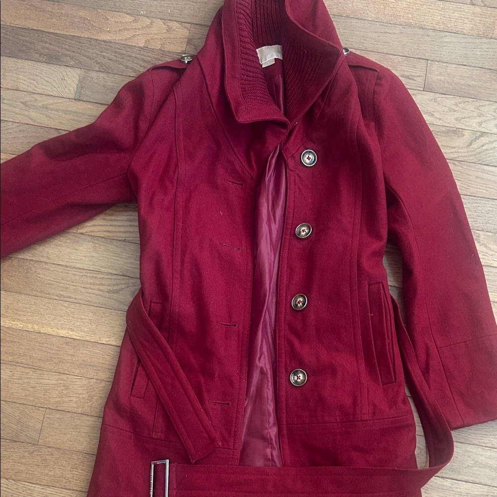 Women's Red Michael Kors Coat
